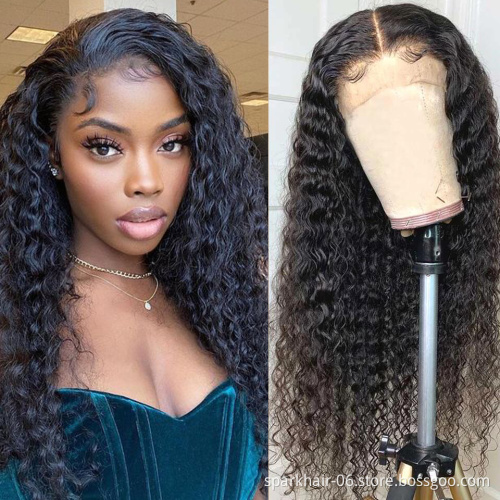 Natural Virgin Remy Lace Front Wig Human Hair Wigs, SPARK 100%Virgin Wigs Human Hair Lace Front,40 Inches Wigs For Black Women